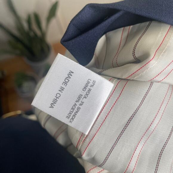 Sinclaire 10 Navy Blue Blazer Jacket - Picture 3 of 4